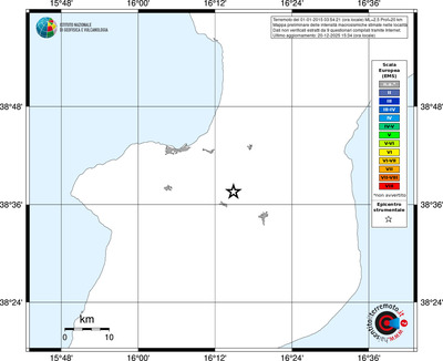 Mappa EMS - territori località