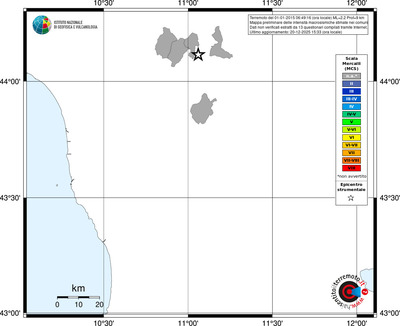 Mappa MCS - territori comuni