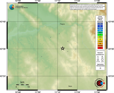 Mappa MCS - località