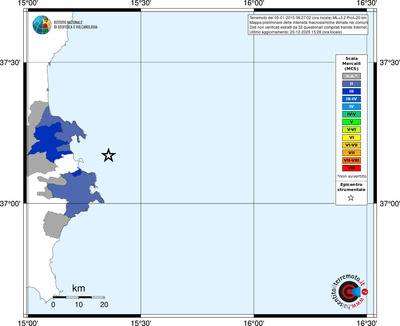 Mappa MCS - territori comuni