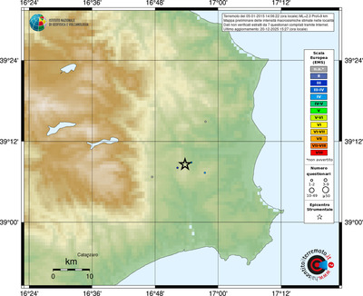 Mappa EMS - località