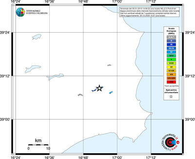 Mappa EMS - territori località