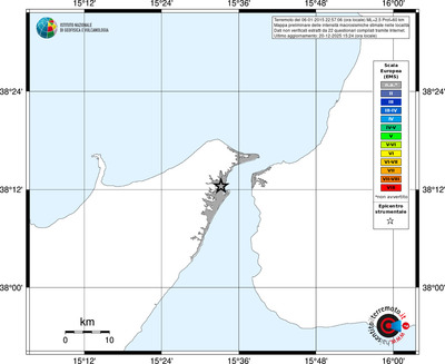 Mappa EMS - territori località