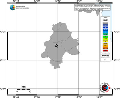 Mappa MCS - territori comuni