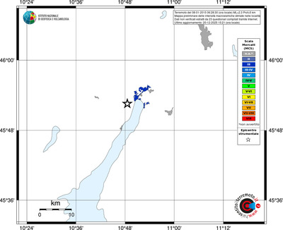 Mappa MCS - territori località