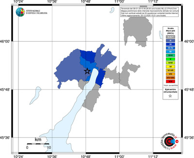 Mappa MCS - territori comuni