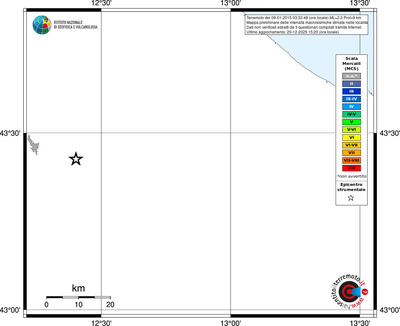 Mappa MCS - territori località