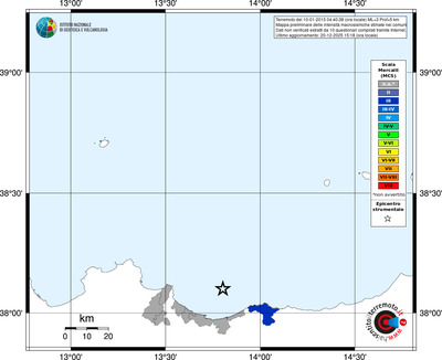 Mappa MCS - territori comuni