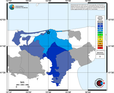 Mappa MCS - territori comuni