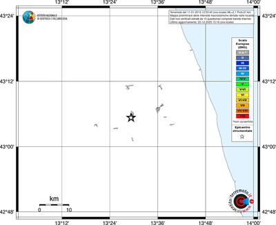 Mappa EMS - territori località