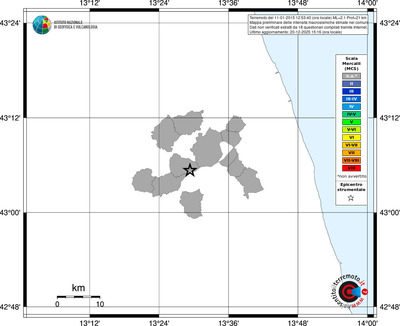 Mappa MCS - territori comuni