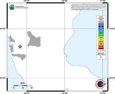 Mappa EMS - territori comuni