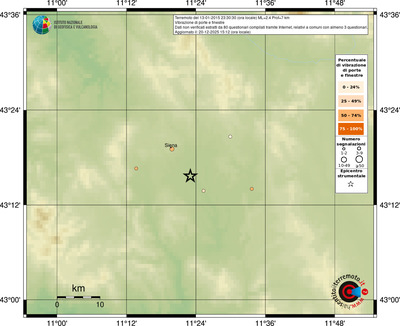 Mappa comuni con almeno 3 questionari