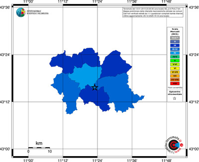 Mappa MCS - territori comuni