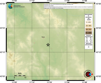 Mappa comuni con almeno 3 questionari