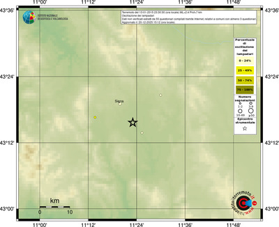 Mappa comuni con almeno 3 questionari