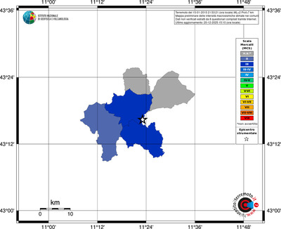 Mappa MCS - territori comuni