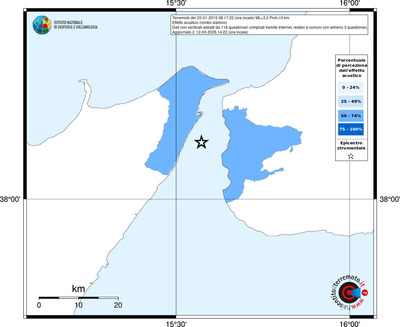 Mappa territorio comunale con almeno 3 questionari