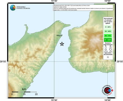 Mappa comuni con almeno 3 questionari