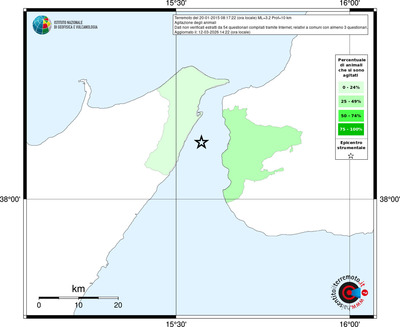 Mappa territorio comunale con almeno 3 questionari