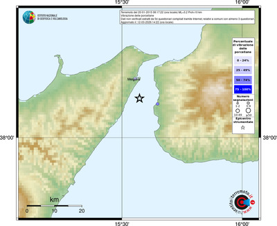 Mappa comuni con almeno 3 questionari