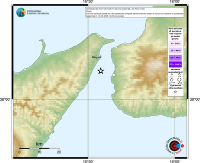 Mappa comuni con almeno 3 questionari