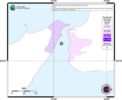 Mappa territorio comunale con almeno 3 questionari