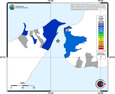 Mappa EMS - territori comuni