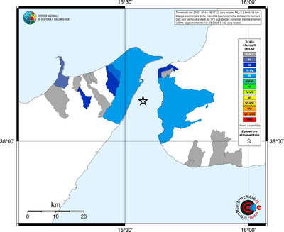 Mappa MCS - territori comuni
