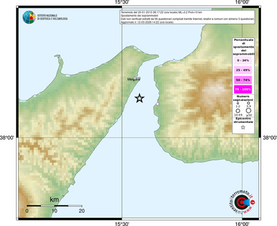 Mappa comuni con almeno 3 questionari