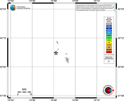 Mappa MCS - territori località