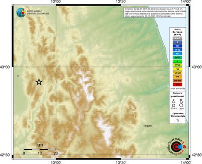 Mappa EMS - località