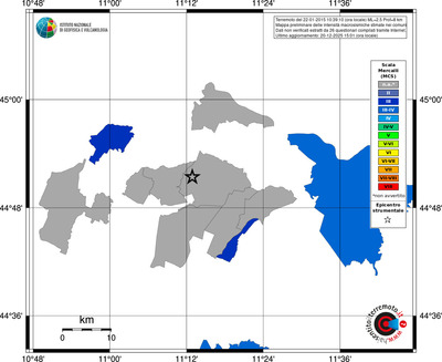 Mappa MCS - territori comuni