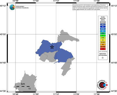 Mappa MCS - territori comuni