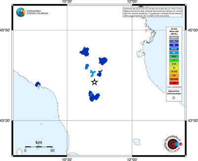 Mappa MCS - territori comuni