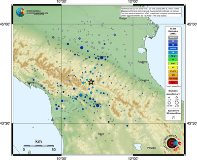 Mappa EMS - comuni