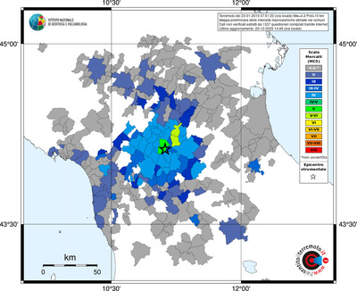 Mappa MCS - territori comuni