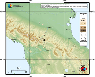 Mappa comuni con almeno 3 questionari