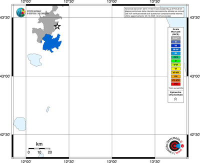Mappa MCS - territori comuni
