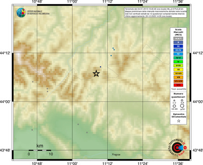 Mappa MCS - località