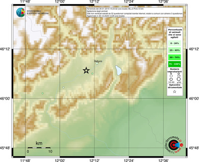 Mappa comuni con almeno 3 questionari