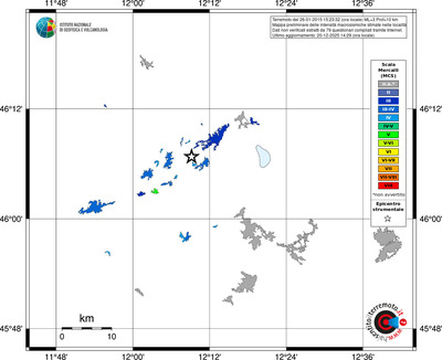 Mappa MCS - territori località