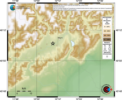 Mappa comuni con almeno 3 questionari