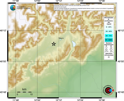 Mappa comuni con almeno 3 questionari
