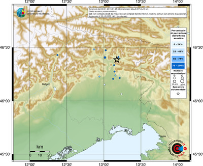 Mappa comuni con almeno 3 questionari