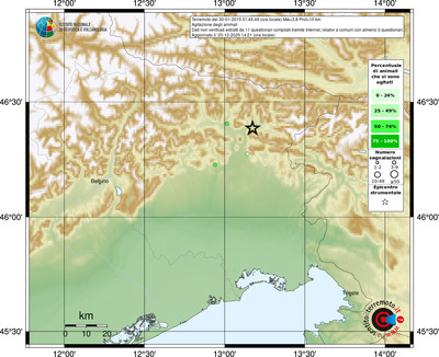 Mappa comuni con almeno 3 questionari