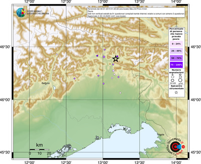 Mappa comuni con almeno 3 questionari