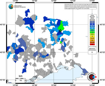 Mappa MCS - territori comuni
