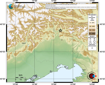 Mappa comuni con almeno 3 questionari