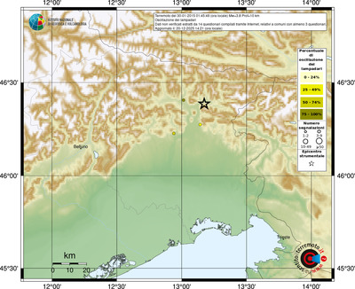 Mappa comuni con almeno 3 questionari